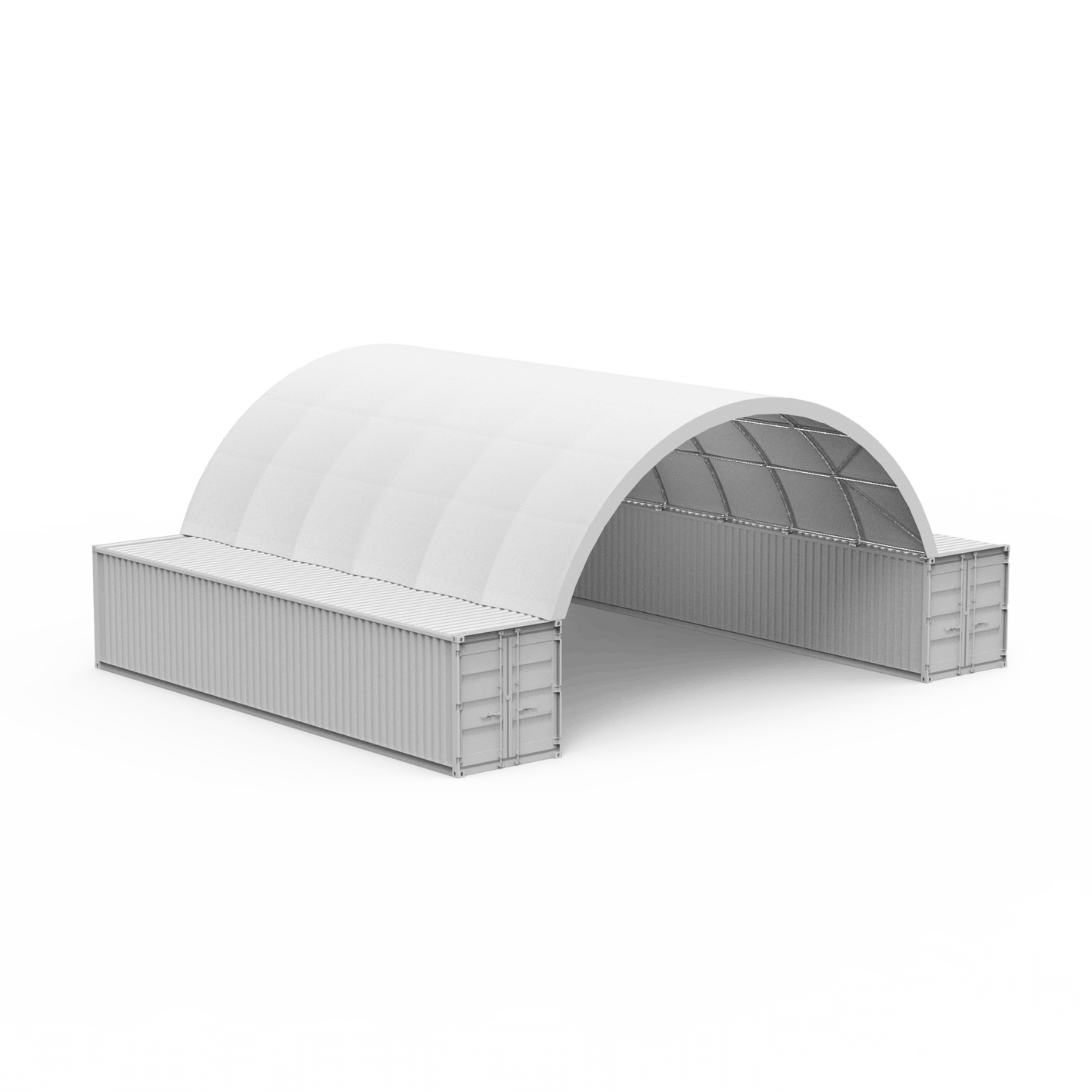 10x12m Konténer Sátor 40 Lábas Konténerhez