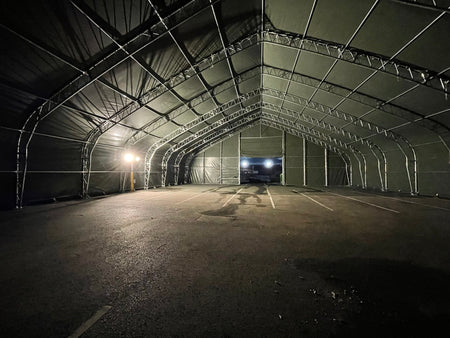 21x45 m Duplavas Ponyva csarnok/Raktársátor