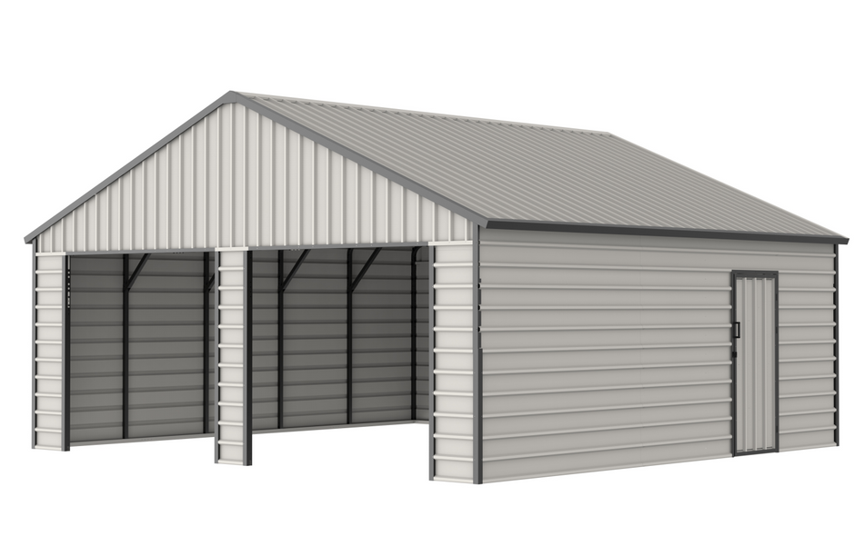 Garaż / Schowek o konstrukcji stalowej (700 × 670 × 376 cm)