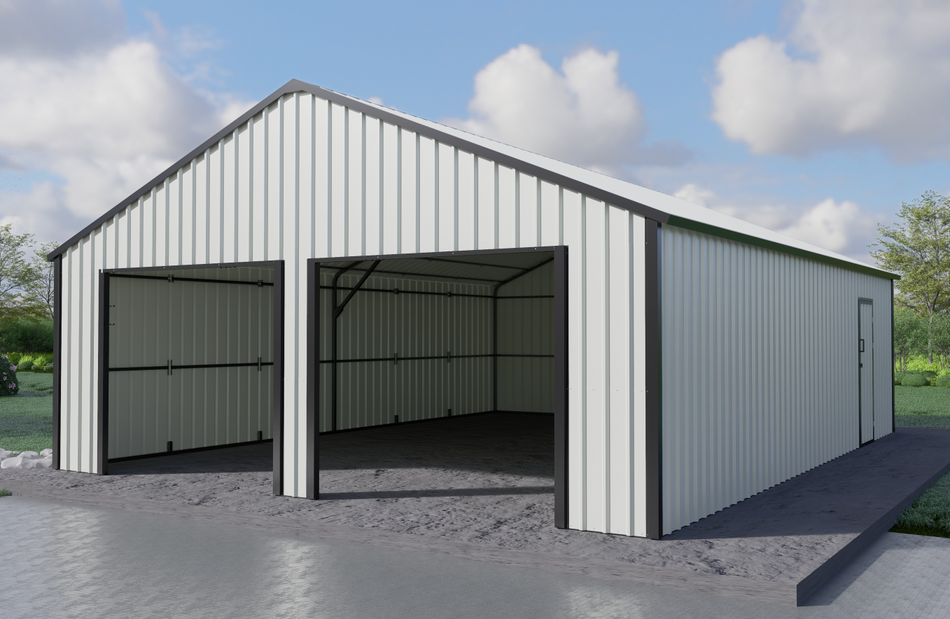 Garaż / Schowek o konstrukcji stalowej (760 × 1000 × 376 cm)