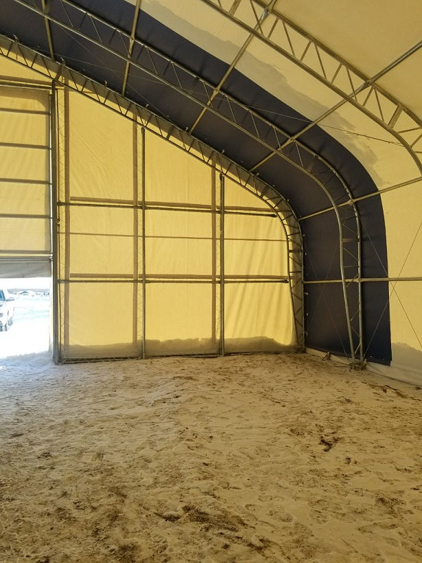  18x36 m Duplavas Ponyva csarnok/Raktársátor